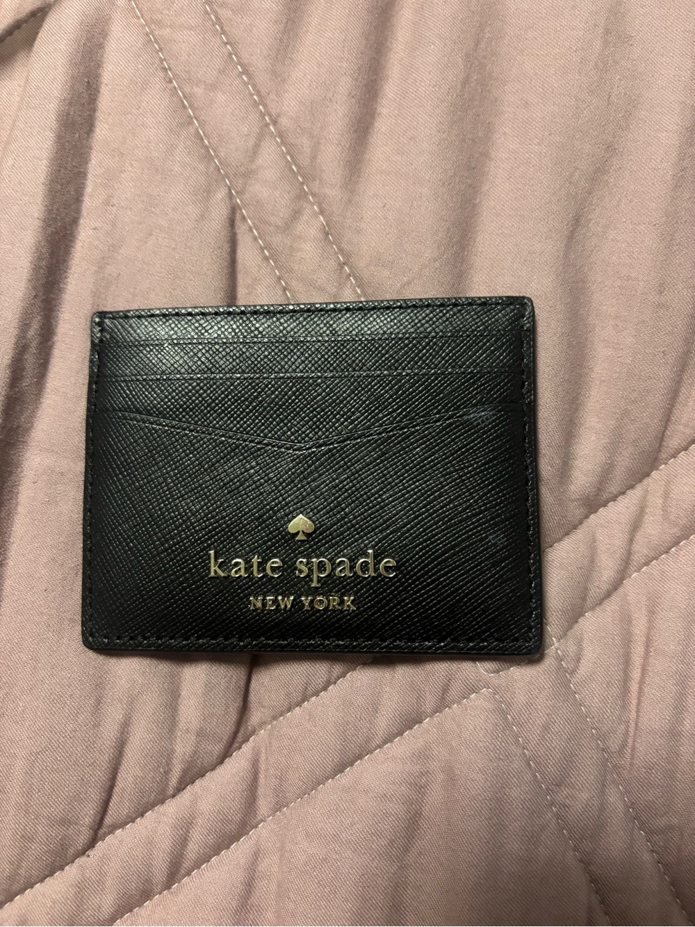kate spade New York Black Cardholder